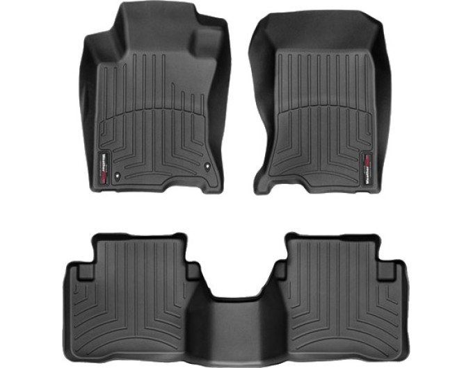 Коврики Weathertech Black для Honda Crosstour (mkI)(AWD)(2 fixing hooks) 2010-2015, ціна: 11 488 грн.