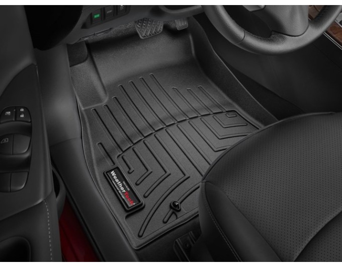 Коврики WeatherTech Black для Nissan Sentra (B17)(3 fixing hooks) 2017→, цена: 11 709 грн.