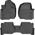 Коврики WeatherTech Black для Lincoln Navigator / Navigator L (mkIV)(1-2 row)(2 row bucket with console) 2018-2020, цена: 11 709 грн.