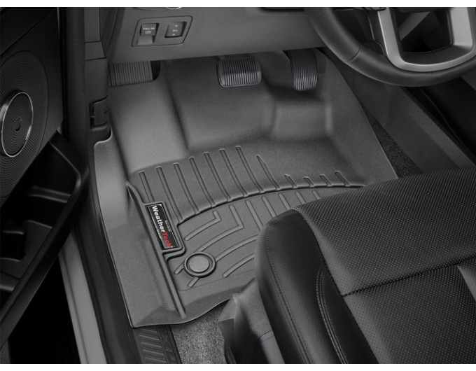 Коврики WeatherTech Black для Ford Expedition (mkIV); Lincoln Navigator (mkIV)(2 row bucket seats without console)(1-2-3 row) 2018-2020, цена: 13 472 грн.