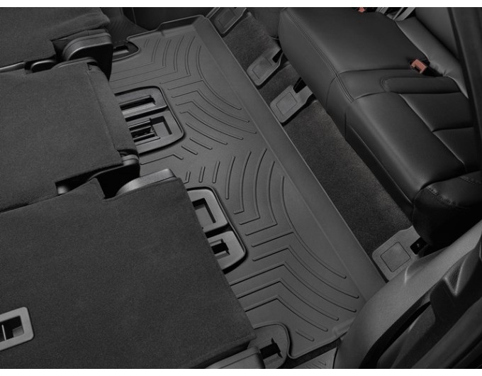 Коврик Weathertech Black для Ford Expedition Max; Lincoln Navigator L (mkIV)(2 row bench seats)(3 row) 2018→, ціна: 4 911 грн.