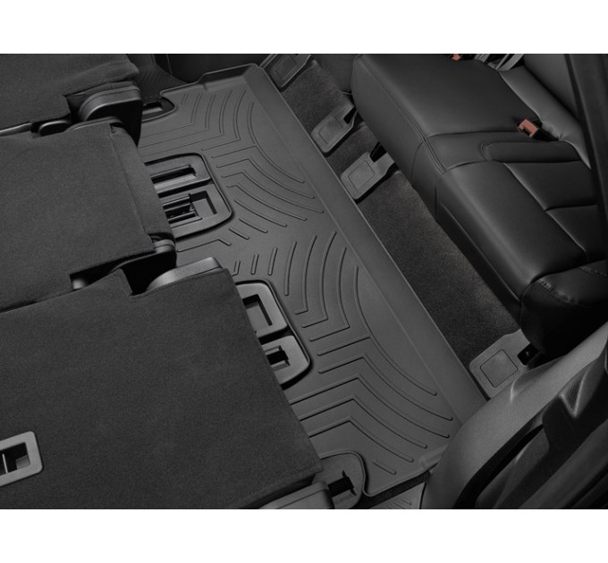 Коврики WeatherTech Black для Ford Expedition Max; Lincoln Navigator L (mkIV)(2 row bench seats)(3 row) 2018→, цена: 4 498 грн.