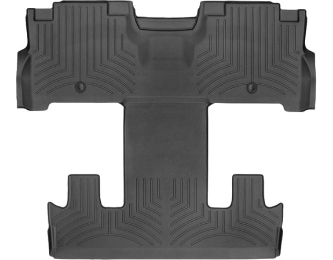 Килимки WeatherTech Black для Ford Expedition Max (mkIV); Lincoln Navigator L (mkIV)(2 row bucket seats)(2-3 row) 2018-2020, ціна: 6 915 грн.