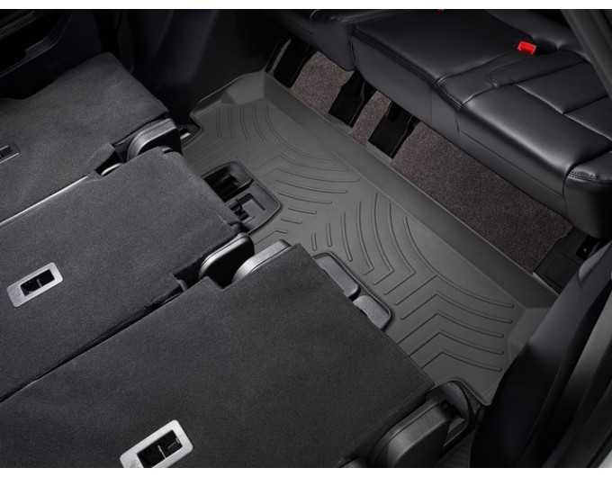 Коврики WeatherTech Black для Ford Expedition; Lincoln Navigator (mkIV)(2 row bench seats)(3 row) 2018→, цена: 4 911 грн.