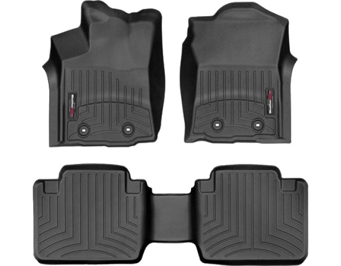 Коврики WeatherTech Black для Toyota Tacoma (mkIII)(extended cab) 2018→ automatic, цена: 11 488 грн.