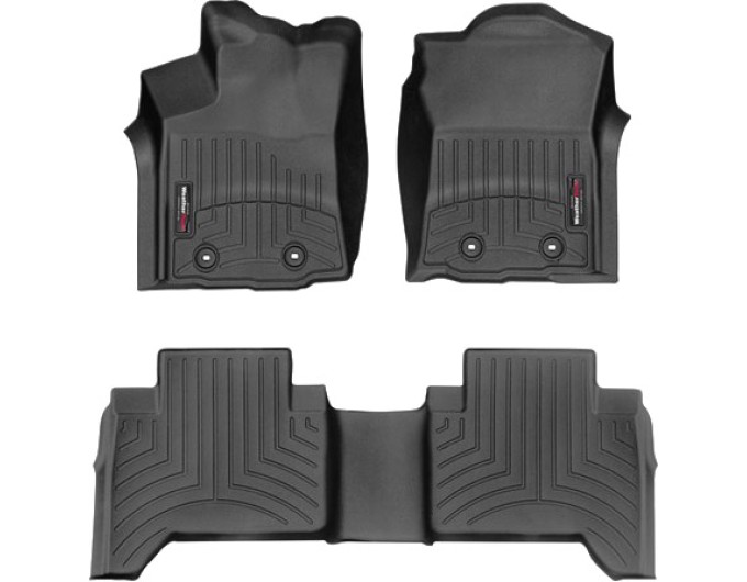 Коврики WeatherTech Black для Toyota Tacoma (mkIII)(double cab) 2018→ automatic, цена: 11 488 грн.