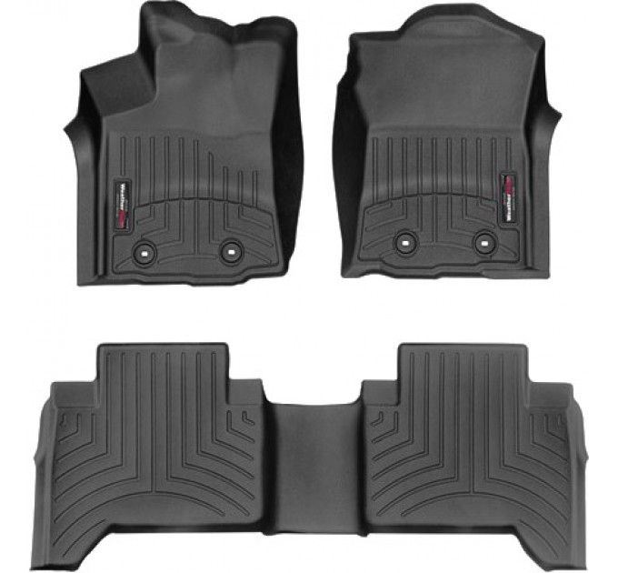 Коврики Weathertech Black для Toyota Tacoma (double cab)(mkIII) 2018→ automatic, ціна: 10 641 грн.