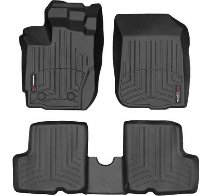 Коврики WeatherTech Black для Renault/Dacia Duster (mkI)(with hump on driver side) 2014-2018, цена: 10 641 грн.