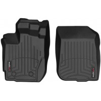 Коврики WeatherTech Black для Renault/Dacia Duster (mkI)(with hump on driver side)(1 row) 2014-2018