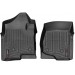 Коврики Weathertech Black для Chevrolet Silverado (extended & double cab)(mkII)(with 4x4 shifter)(1 row) 2007-2014, ціна: 6 144 грн.