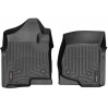 Коврики WeatherTech Black для Chevrolet Silverado (mkII)(extended & double cab)(with 4x4 shifter)(1 row) 2007-2014, цена: 6 144 грн.