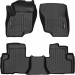 Коврики WeatherTech Black для Mitsubishi Outlander (mkIII)(PHEV)(no gas lever)(1-2 row) 2015→, цена: 10 849 грн.