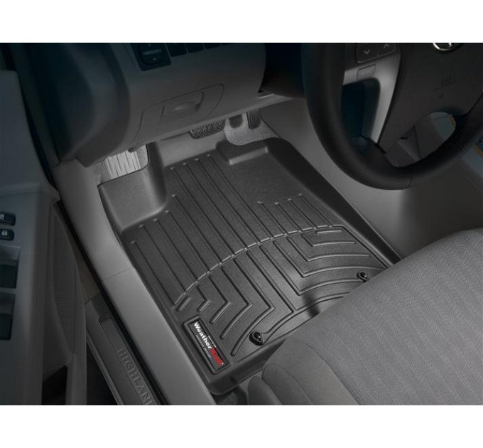 Коврики Weathertech Black для Toyota Highlander (hybrid)(mkII)(1-2 row) 2008-2013, ціна: 10 641 грн.