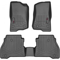 Коврики Weathertech Black для Jeep Gladiator (mkI) 2020→