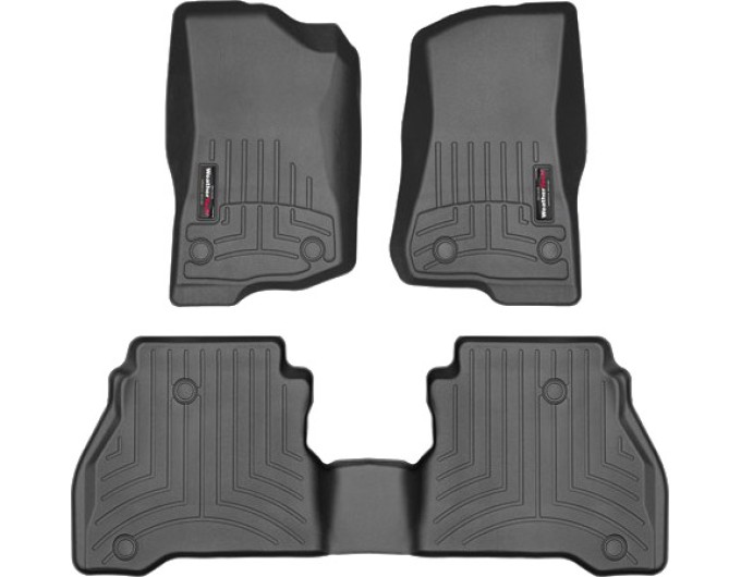 Коврики Weathertech Black для Jeep Gladiator (mkI) 2020→, ціна: 11 488 грн.