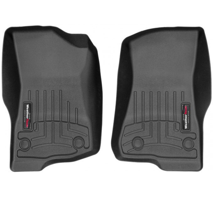 Коврики WeatherTech Black для Jeep Wrangler (JL) 2019→ / Gladiator (mkI)(1 row) 2020→, цена: 6 144 грн.