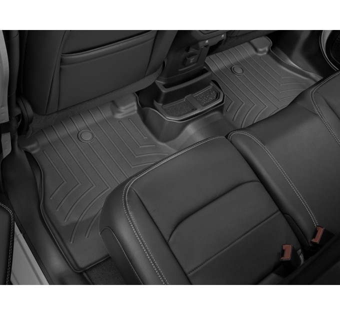 Коврики WeatherTech Black для Jeep Wrangler (JL)(unlimited)(5 door)(not hybrid) 2019→, цена: 10 641 грн.