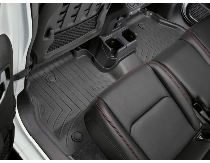 Коврики WeatherTech Black для Jeep Gladiator (mkI)(2 row) 2020→, цена: 4 911 грн.
