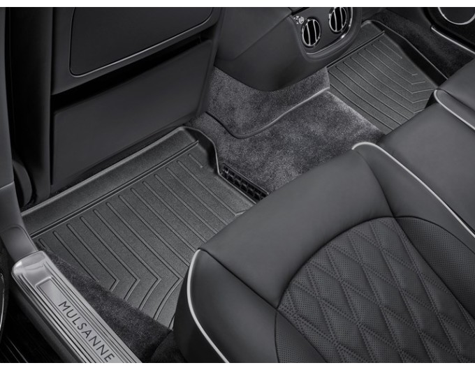 Килимки WeatherTech Black для Bentley Mulsanne (mkI)(2 row) 2010-2020, ціна: 7 362 грн.