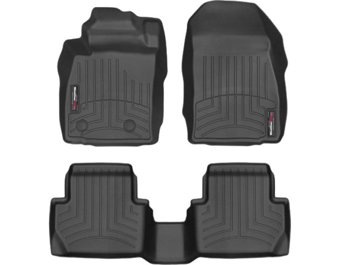 Коврики Weathertech Black для Ford EcoSport (US)(mkII) 2018→, ціна: 11 709 грн.