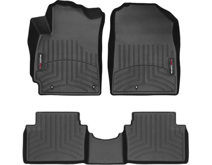 Коврики Weathertech Black для Hyundai Veloster (mkII) 2019→, ціна: 11 488 грн.