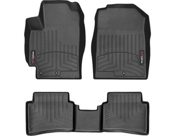 Коврики Weathertech Black для Hyundai Accent (mkV) 2017→, ціна: 11 488 грн.