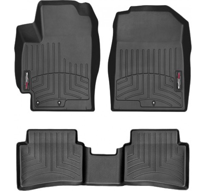 Коврики Weathertech Black для Hyundai Accent (mkV) 2017→, ціна: 10 641 грн.