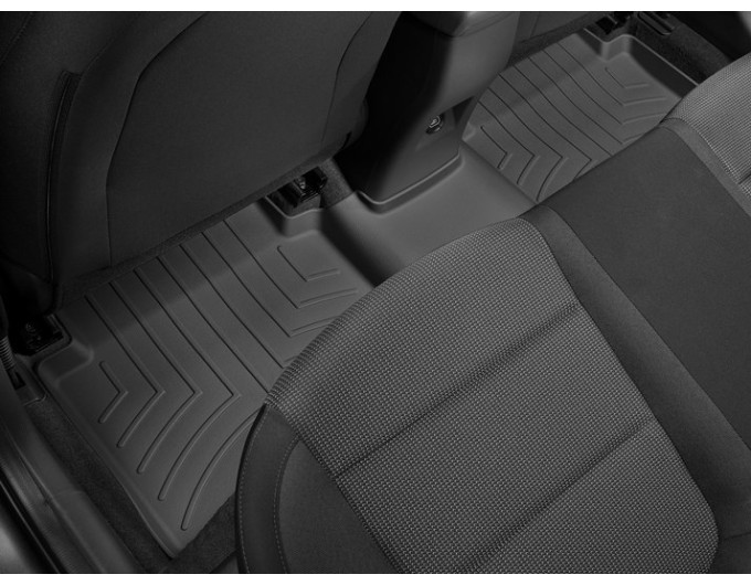 Килимки WeatherTech Black для Hyundai Accent (mkV)(2 row) 2017→, ціна: 4 911 грн.