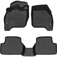 Коврики WeatherTech Black для Volkswagen e-Golf (mkI) 2015→