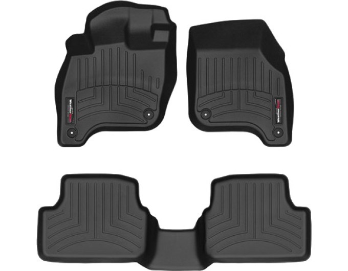Коврики Weathertech Black для Volkswagen e-Golf (mkI) 2015→, ціна: 11 488 грн.