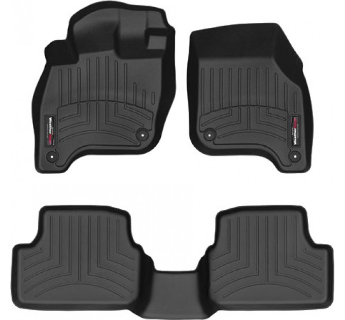 Коврики WeatherTech Black для Volkswagen e-Golf (mkI) 2015→, цена: 10 641 грн.