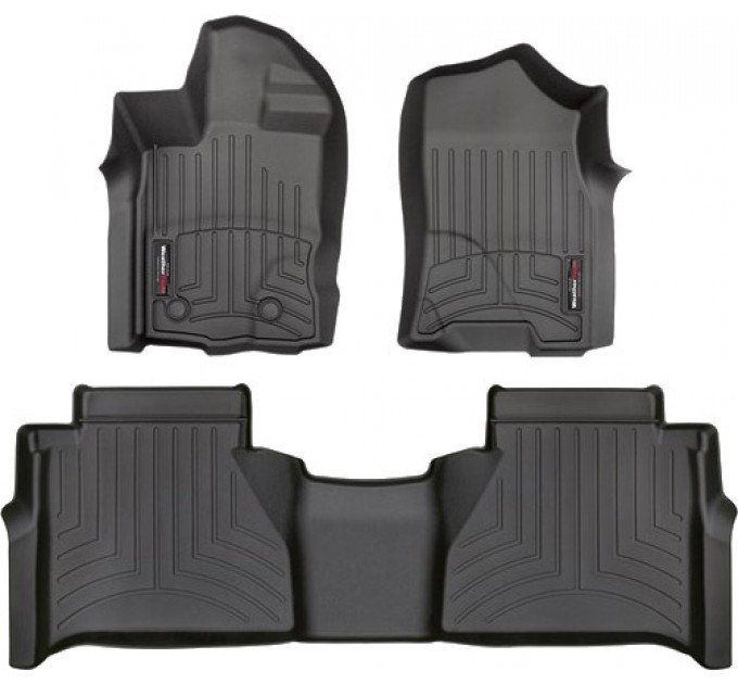 Коврики WeatherTech Black для Nissan Navara (mkIII)(D23) 2014→; Renault Alaskan (mkI) 2017→, цена: 10 641 грн.