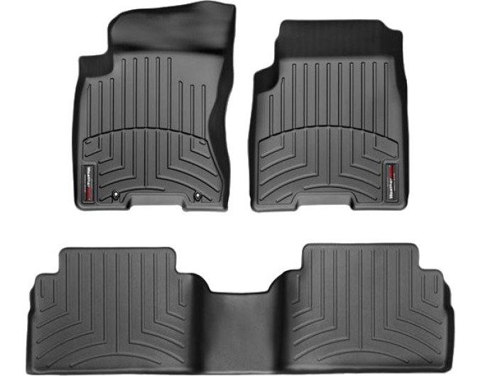 Коврики WeatherTech Black для Nissan Rogue (mkI) 2008-2013, цена: 11 709 грн.