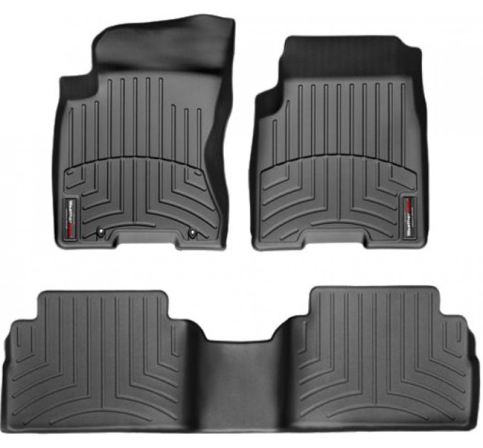 Коврики WeatherTech Black для Nissan Rogue (mkI) 2008-2013, цена: 10 849 грн.