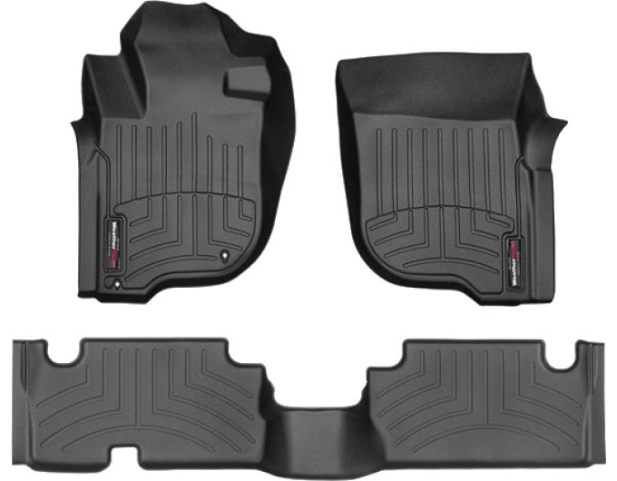 Коврики WeatherTech Black для Mitsubishi Mitsubishi L200 (mkV); Fiat Fullback (mkI)(extended cab)(2 row) 2016→, цена: 11 603 грн.
