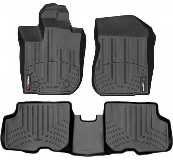 Коврики Weathertech Black для Audi A1 (mkII); Volkswagen Polo (mkVI) 2017→, ціна: 10 641 грн.