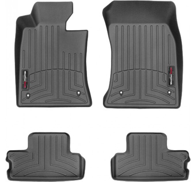 Коврики WeatherTech Black для Mini Cooper (mkII)(R56)(hatch) / Coupe (mkI)(R58)(no passanger foot rest) 2007-2015, цена: 9 826 грн.