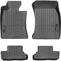 Коврики WeatherTech Black для Mini Cooper (mkII)(R57)(cabrio)(no passanger foot rest) 2009-2015