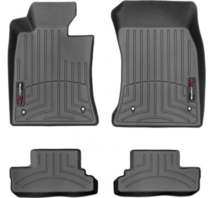 Коврики Weathertech Black для Mini Cooper (cabrio)(mkII)(R57)(no passanger foot rest) 2009-2015, ціна: 9 826 грн.