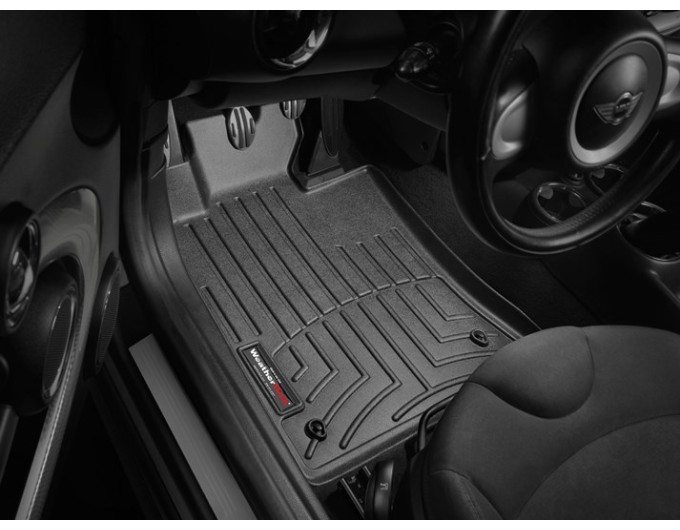 Коврики WeatherTech Black для Mini Cooper (mkII)(R57)(cabrio)(no passanger foot rest) 2009-2015, цена: 10 602 грн.