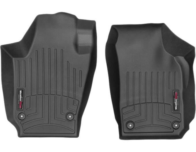 Коврики WeatherTech Black для Skoda Fabia (mkIII)(with passanger umbrella stand)(1 row) 2016→, цена: 6 692 грн.