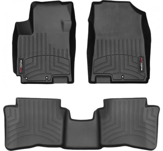 Коврики WeatherTech Black для Hyundai i20 (mkII) 2014-2020, цена: 10 641 грн.