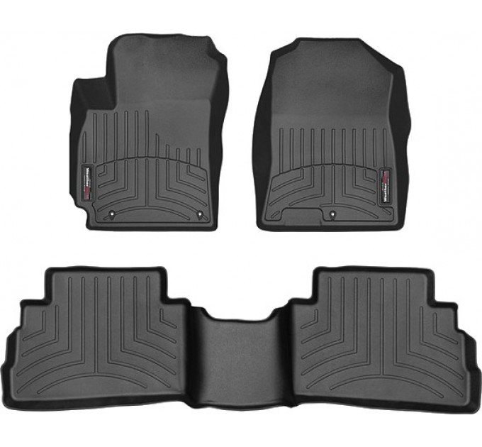 Коврики WeatherTech Black для Hyundai Kona (mkI)(not electric) 2018→ (EU), цена: 10 641 грн.