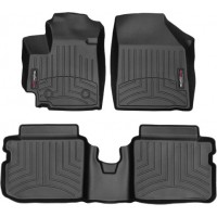 Коврики WeatherTech Black для Suzuki Celerio (mkI) 2014→