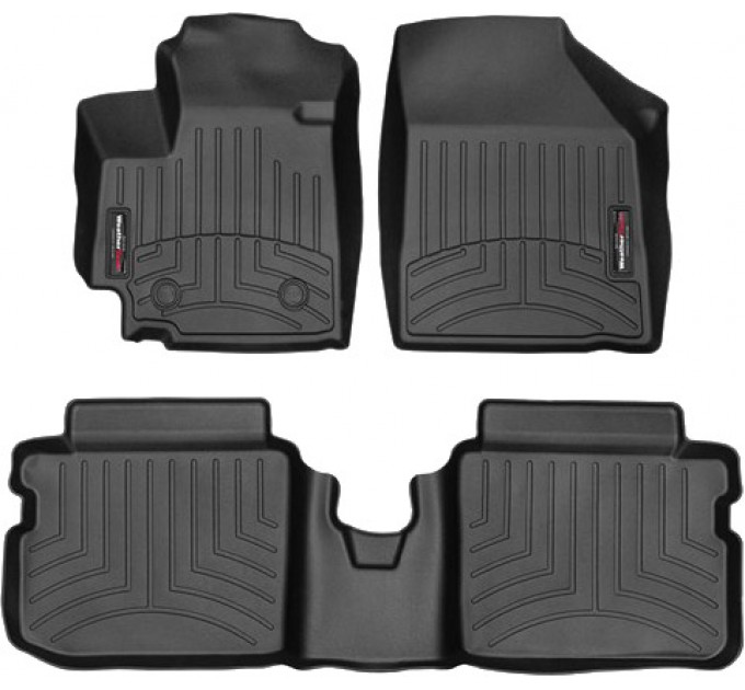 Коврики Weathertech Black для Suzuki Celerio (mkI) 2015→, ціна: 10 641 грн.