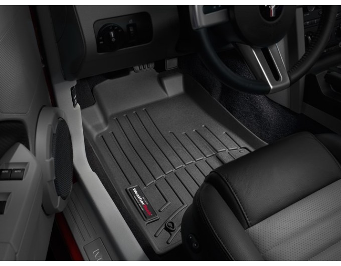 Коврики WeatherTech Black для Ford Mustang (mkV)(1 fixing hook) 2005-2010, цена: 10 602 грн.