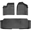 Коврики Weathertech Black для Dodge Grand Caravan (mkV)(1-2 row)(2 row bench)(no Stow & Go or Swivel & Go seats) 2008-2011, ціна: 11 709 грн.