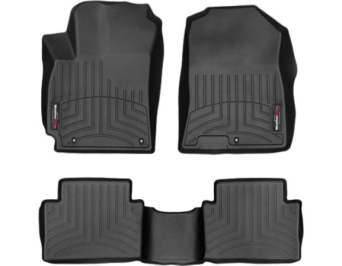 Коврики Weathertech Black для Hyundai Kona (US)(not Electric)(mkI) 2018→, ціна: 11 488 грн.