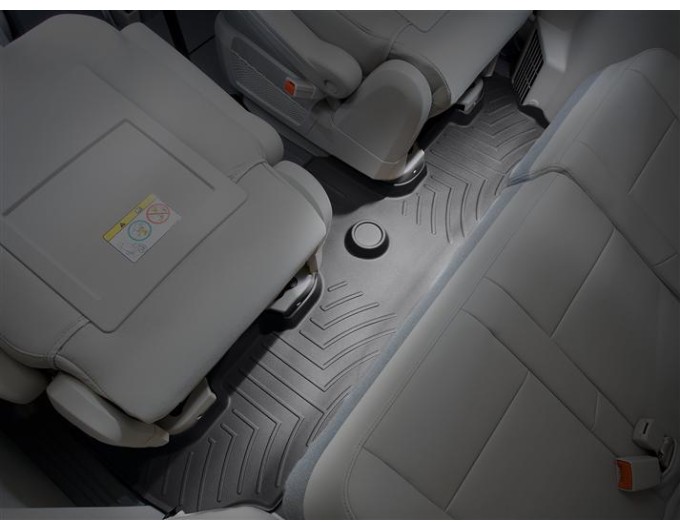 Коврики WeatherTech Black для Dodge Grand Caravan (mkV); Chrysler Grand Voyager (mkV); Volkswagen Routan (mkI)(2 row bucket)(3 row) 2008-2020, цена: 4 911 грн.