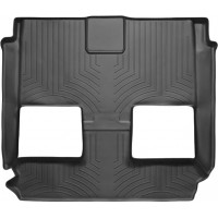 Килимки WeatherTech Black для Dodge Grand Caravan (mkV); Chrysler Grand Voyager (mkV); Lancia Voyager (mkI)(2 row bucket Stow & Go seats)(2 row) 2008-2020